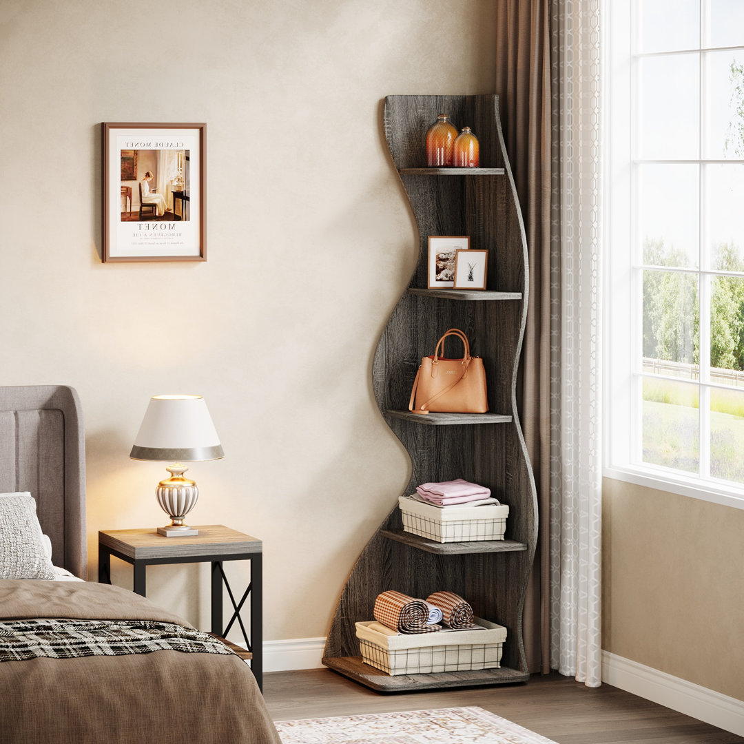 Arhab Corner Bookcase